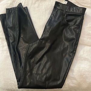 Abercrombie & Fitch Black Straight Leg Pants